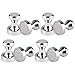 Metal Magnetic Push Pins, Makone 8pcs Assorted Strong Whiteboard Magnets Refrigerator Office Magnets Small Fridge Magnets with Handy Storage Container