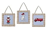 Sweet Jojo Designs Fire Truck Wall Hanging - Frankie's Firetruck