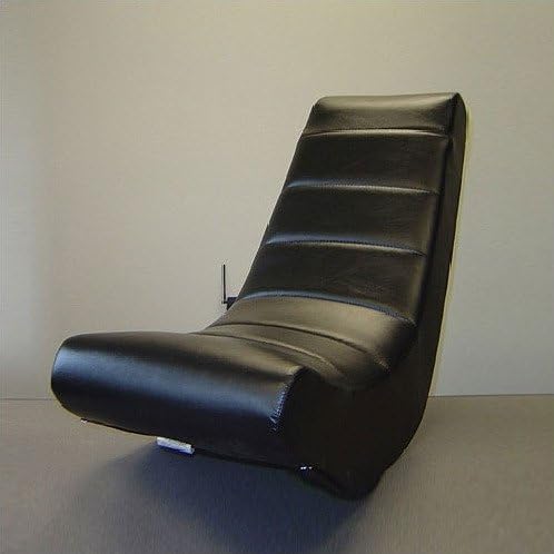Excellent Posture Simple Black Rocker Gaming Chair