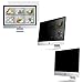 POHEC Privacy Filter. Anti-spy Privacy Screen for 24 Inch Monitor 16:9 Ratio,Anti-Glare Film Screen Filter Protecting Your Computer Confidential Informationthumb 4