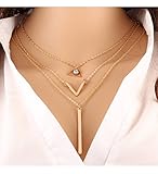 Women Retro Wedding Jewelry Alloy Crucifix Pendant Chain Necklace