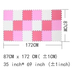 MQIAOHAM Outdoor/Indoor Protective Flooring Mats
