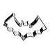 Sweet Cookie Crumbs Small Halloween Bat Cookie Cutter - Stainless Steel