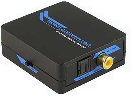 CKITZE BG-415 2-Way Audio Converter Adapter Optical SPDIF Toslink Audio Switcher Signal Amplifier Splitter
