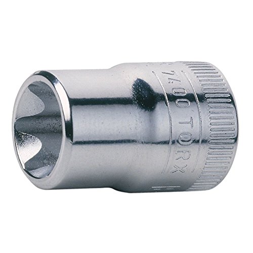 Bahco 6700TORX-E7 1/4-Inch E7 Torx Socket, Silver