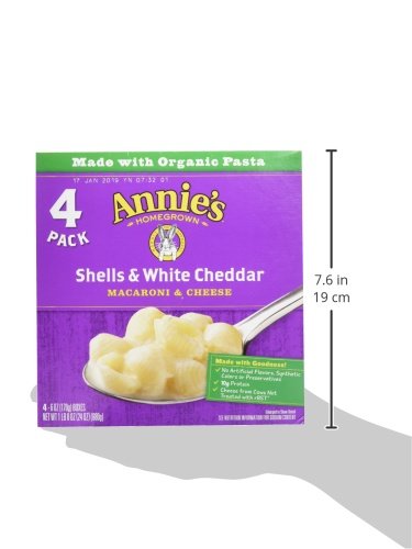 Annie's Mac & Cheese Shells & White Cheddar - Image 4