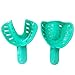 12pcs Dental Impression Tray Plastic New 6 Sizes Autoclavable