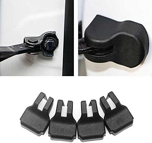 4pcs Car Accessories Car Door Limiting Stopper Covers Case Waterproof Anti-rust Protection Buckle For Nissan Versa Sunny Sylphy Livina Qashqai Teana March Tiida X-trail Murano (For Nissan)