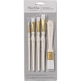 Martha Stewart Crafts Basic Brush Set, 32244 (5-Piece)