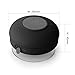 LeadTry Wireless Waterproof 3.0 Bluetooth Shower Speaker - Black