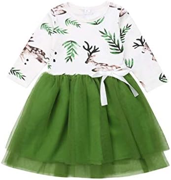 Little Girls Baby Princess Dress Red Plaids Tutu Tulle Dress for Party or Birthday