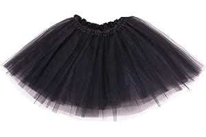 XINXIYAN Tutu Skirts for Women 4 or 5 Layers Girls Halloween Costume Adult Party Favor Dance Tulle Skirts