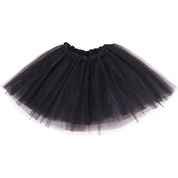 Amazon.com: Simplicity Elastic 3 Layered Tulle Tutu Skirt Dress up