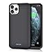 Battery Case for iPhone 11 Pro, Pxwaxpy Upgraded 5500mAh Portable Rechargeable Charging Case Protective Charger Case Extended Battery Pack for Apple iPhone 11 Pro [5.8 inch], Black