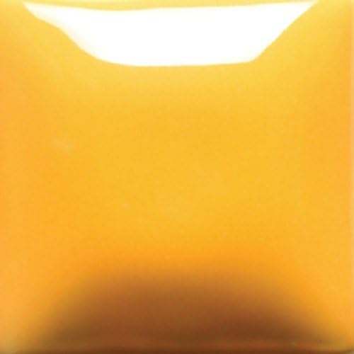 Mayco Foundations Opaque Glaze - FN 044-P - Yellow Orange - 16 Ounce Pint Bottle