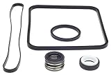 KitKing - Hayward Super Pump Seal O-ring Replacement Go Kit 3. All 3 Gaskets & Shaft Seal. Fits all SP1600, SP2600 in Regular, X, VSP Models. SPX1600TRA SP1600Z2 PS-201 SPX1600R SPX1600S SPX1600T Pool