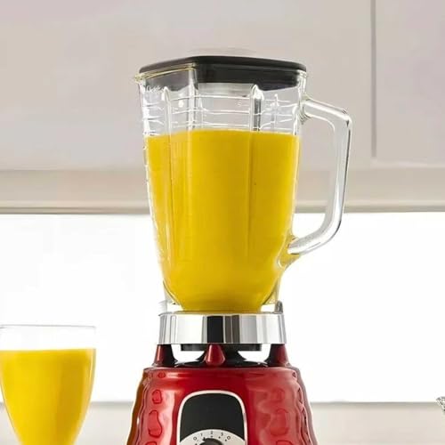 Jarra de Vidro com Tampa para Liquidificadores Osterizer Clássicos e Lâmina Arraste Conjunto Completo