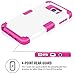 Galaxy Note 5 Case ,DDLBiz Hybrid Impact Shockproof Pattern Rubber Case Cover For Samsung Galaxy Note 5 (Samsung Galaxy Note 5, Hot Pink)