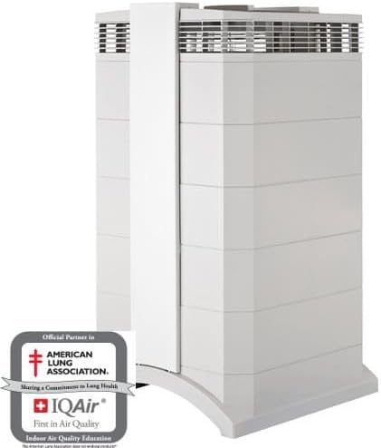 IQAir 1BAUA0CGU HealthPro Air Purifier, Grey / White