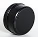 3 oz.Tins Black Aluminum Metal Tin Round Screw Top Lid Containers Jars Metal Storage Tin Jars Aluminum Tin Cans Travel Storage Tins,for Lip Balm DIY Cosmetics Salves, 3oz./3 Ounce/90 ML,10 Pack