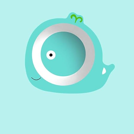 Solid Feeding Baby Food Bowl Eco Bamboo Tableware Non Slip Dinnerware For Feeding Baby Dishes Cartoon Children Kids Bamboo Plate Whale Amazon Co Uk Kitchen Home