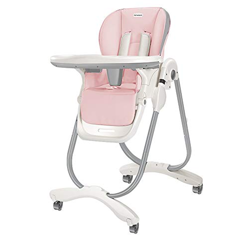 Adjustable Height Pink High Chair Cover SpringBuds Baby High Chair