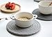 Lawei 9 Pack Potholders Set Trivets Set - 7 Inch Cotton Thread Weave Pot Holders Coasters, Trivets for Kitchen Hot Pots Pan