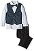 Perry Ellis Boys' TEXTURE WEAVE VEST SET