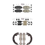 Transit Auto Front Rear Ceramic Disc Brake Pads Kit