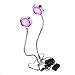 16W Led Clip light, Table Lamp Hydroponics Plant Grow Lights with 2 Level Dimmable, Flexible Gooseneck