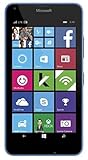 Microsoft Lumia 640 4G LTE with 8GB Memory Cricket Prepaid Cell Phone - Cyan