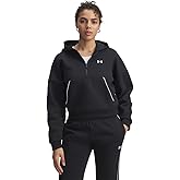 Under Armour womens Rival Fleece Piped Half Zip Hoodie