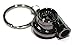 3PC Auto Gift Set - Spinning Turbo Keychain & Rotor Key Chain & Micro Wrench Keychain