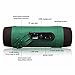 ELEGIANT Portable Bluetooth Speaker with 24-Hour Playtime, Waterproof Outdoor Wireless Speaker with 33-Foot Bluetooth Range, 4000mAh Rechargeable Battery, Flash Light, FM Radio & TF Card Slot (Green)