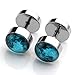 PiercingJ 2-12pcs 16G Solar System Galaxy Universe Stainless Steel Stud Barbell Earrings Illusion Ear Plug 0G Gauge Look