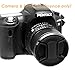 Fotasy Metal 52mm Lens Hood for Nikkor AF 35mm f/2 35mm f/1.4 Nikkor 50mm f/1.8 50mm f/1.4 Lens, 52 mm Lens Hood, Compatible with Nikon Fuji Leica Leitz OM Lens, Screw-in, with 58mm Lens Cap