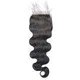 Beata Hair 130% Density 4x4inch Body Wave Lace Closure 7A Grade Brazilian Virgin Human Hair Closure