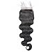 Beata Hair 130% Density 4x4inch Body Wave Lace Closure 7A Grade Brazilian Virgin Human Hair Closure (16inch)
