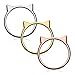 Silver Phantom Jewelry Cat Ear Ring in Sterling Silver (Silver, 9)