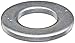 Small Parts M10D125A Steel Flat Washer, Zinc Plated Finish, DIN 125, Metric, M10 Screw Size, 10.5 mm ID, 20 mm OD, 2 mm Thick (Pack of 100)