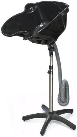 Portable Height Adjustable Shampoo Basin Hair Treatment Bowl Salon Tool Black by Sky Enterprise USA