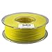 ZIRO PLA Filament 1.75mm,3D Printer Filament PLA PRO Basic Color Series 1.75MM 1KG(2.2lbs), Dimensional Accuracy +/- 0.03mm,Yellow