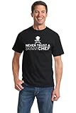 Never Trust A Skinny Chef - Chef Cooking Home Cook Humor Funny Unisex T-shirt