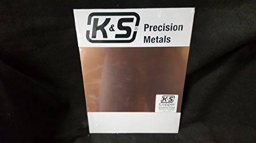 K&S Precision Metals 6612 Copper Etching Plate, 0.064