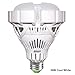 SANSI BR30 30W 250w-200w Equivalent LED Light Bulb, 6500K Cool White, 3000 lumems, CRI 80, Non-dimmable, E26 Base, Flood Light for Garage Basement Factory Warehouse Church Barn Sport Hall