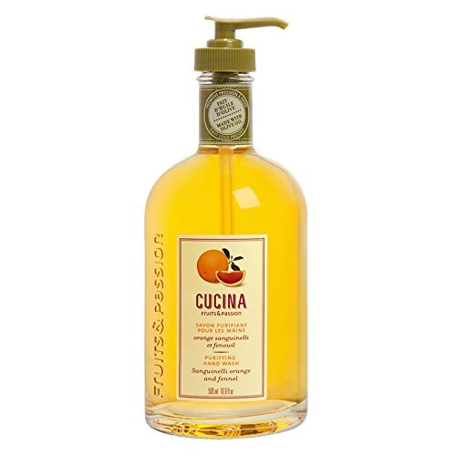 Cucina Purifying Hand Soaps, 16.9 oz., Sanguinelli Orange Fennel