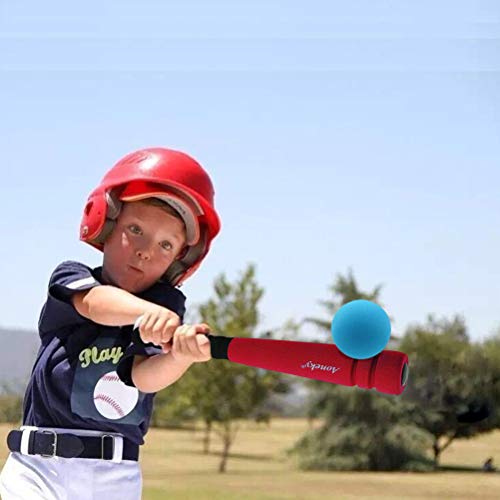 image for Aoneky Min Foam Bat with Multi Balls for Toddler - Indoor Soft Super S