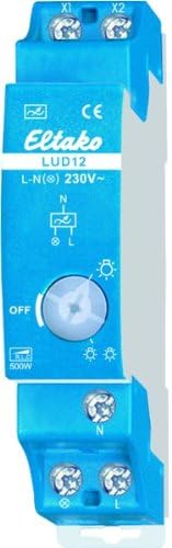 Eltako LUD12-230V Capacity Enhancer for Universal Dimmer Switch, Blau