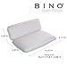 BINO Non-Slip Cushioned Bath Pillow with Suction Cups, White - Spa Pillow Bath Pillows for Tub Neck and Back Support Bathtub Pillows for Tub Accessories Set Rest