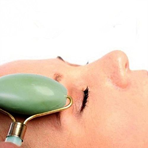 Jade Roller Massager,Facial Exercisers,Rejuvenates Face and Neck Skin Slimming Beauty Tool (5.7 Beauty & Personal Care, Skin Care, Face, Treatments & Masks